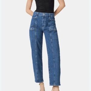 PAIGE designer barrel cargo jeans NEW with tags